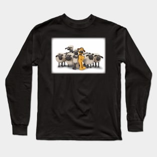 Classic Shaun Cartoon The Sheep TV Series Long Sleeve T-Shirt